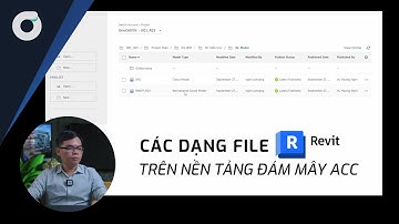 OneCAD I Bạn có biết I Các dạng file Revit trên nền tảng đám mây