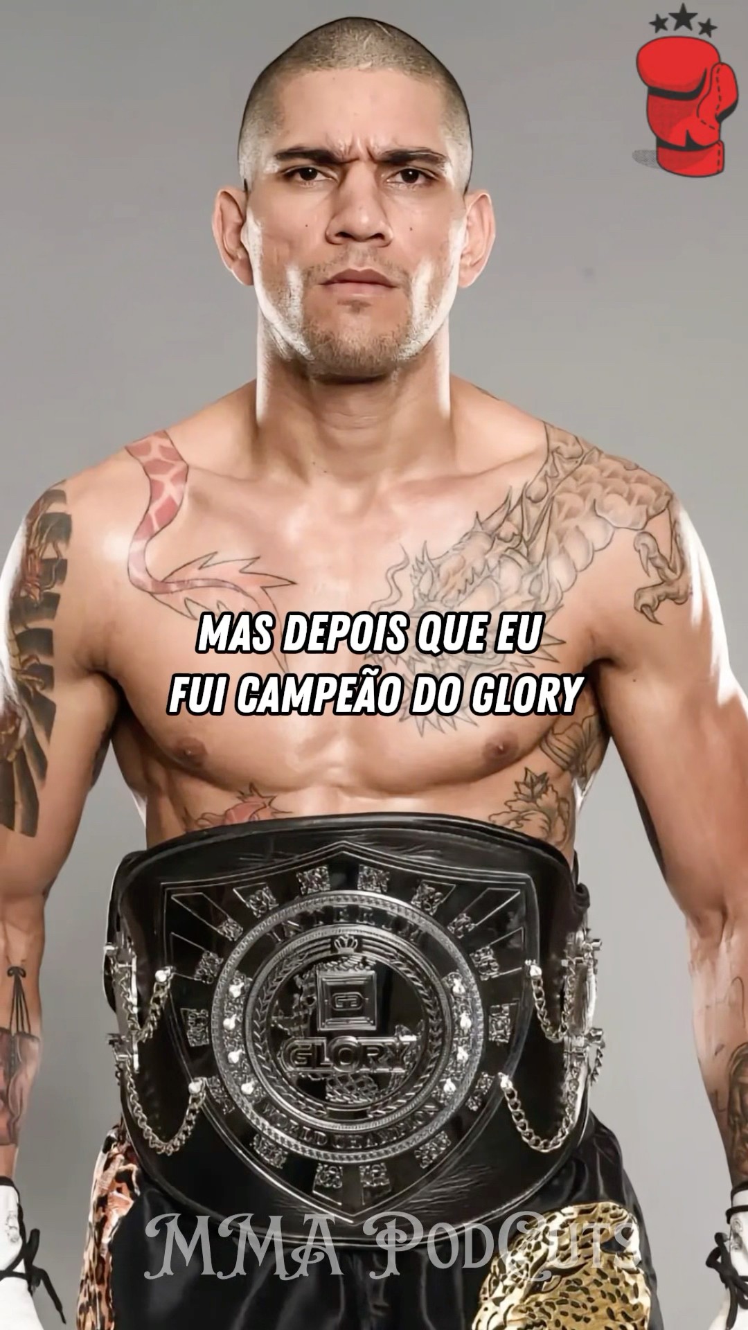 ALEX PEREIRA SOBRE TRANSIÇÃO PRO MMA #mma #luta #boxe #ufc #shortsfeed #brasil #foryou