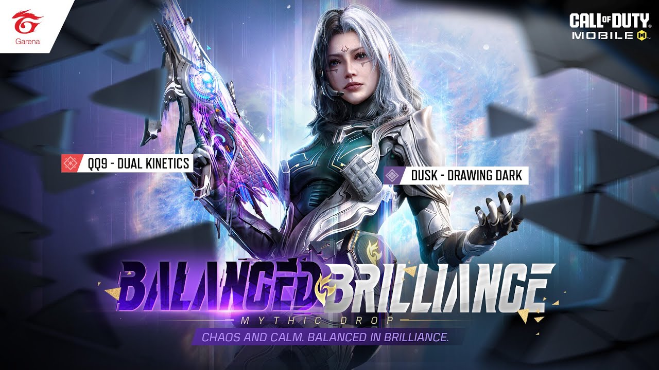 ⚪⚫ Balanced Brilliance Mythic Drop | 🟥Mythic QQ9 - Dual Kinetics | Garena Call of Duty: Mobile