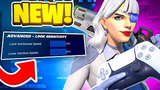 *new* Best Controller Settings + Sensitivity For Fortnite Chapter 6! (ps5/xbox/pc)