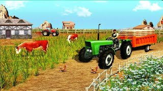 Real Farming Tractor Simulator 2020 - Wheat Harvester Tractor Driving - Android Game screenshot 5