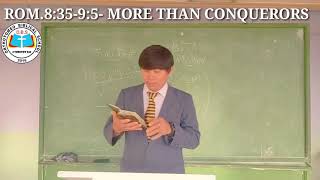ORTHOTOMEO - ROM.8:35-9:5 MORE THAN CONQUERORS Tan-Chuan