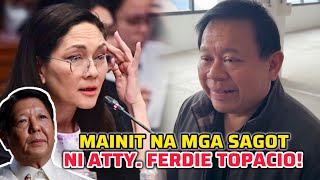 Download Lagu MAINIT NA MGA SAGOT NG VIRAL LAWYER ATTY. TOPACIO!  MP3