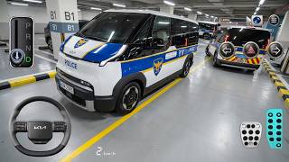 Kia PV5 Korean Police Car | 3D Driving Class screenshot 4