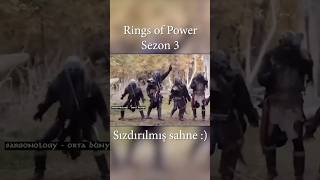 Rings Of Power Sızdırılmış Sahne
