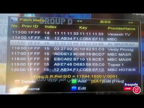 Video: How To Enter Keys Into A Satellite Receiver