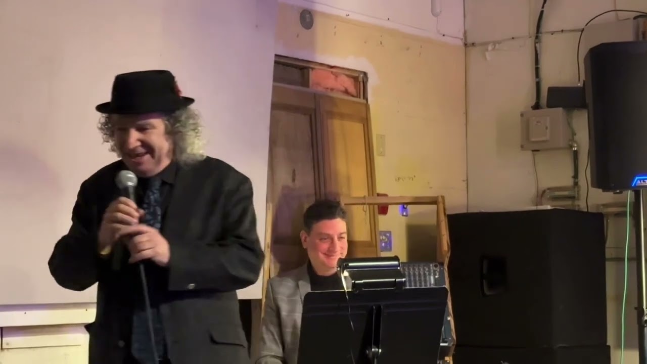 Eric Epstein at Cafe Des Voix with David Restivo