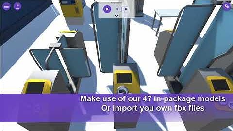 Crowd simulation authoring tool