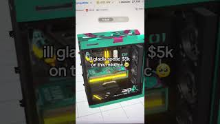 ill gladly spend $5k on this miku pc #buildcores #pc #pcbuild #pcgaming #ram