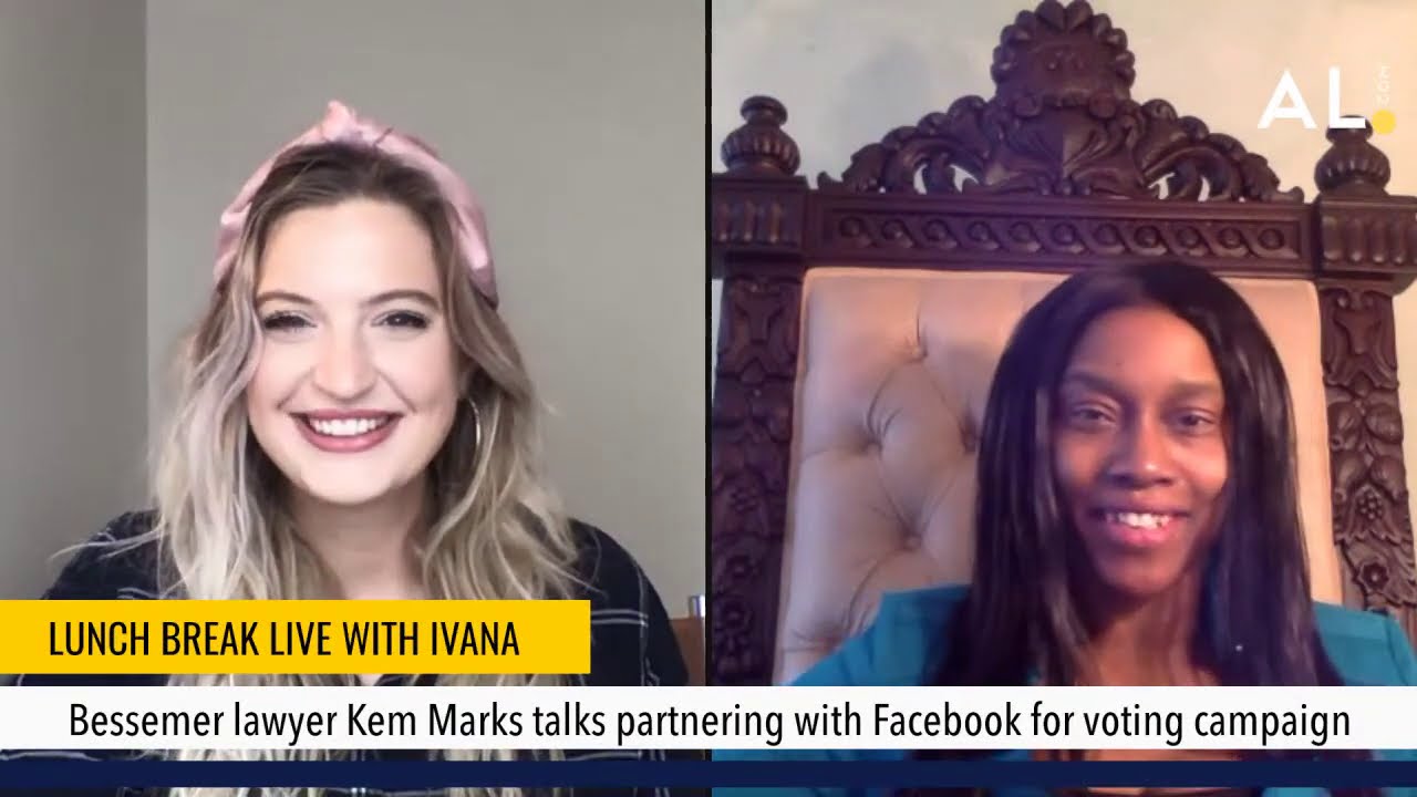 Bessemer lawyer gets one of Facebook's "Voting is Voice" murals on her building