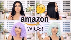 Trying on Amazon WIGS! Are they Worth it?!