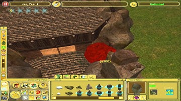 Zoo Tycoon 2 Tutorials : Cave tunnel II