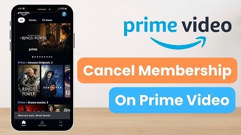 How to Cancel Amazon Prime Video Membership