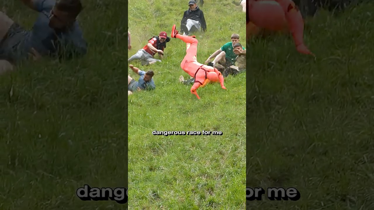 Can a hollywood stuntman win cheese rolling?
