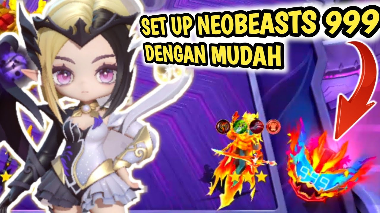 CARA NAHAN EARLY NEOBEASTS 999 | CARA BERMAIN COMMANDER LUNOX #magicchessgogo #mcgg 