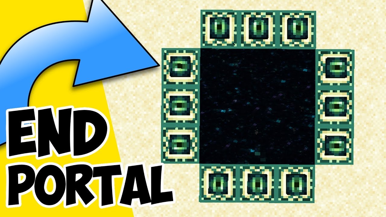 Wie Baut Man Das Enderportal Wie baut man in Minecraft ein Enderportal | Endportal in Minecraft