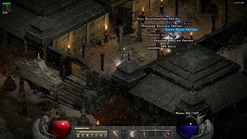 Looting Bladebone Double Axe from Pindleskin - Diablo II Resurrected - D2R - Diablo 2 Resurrected