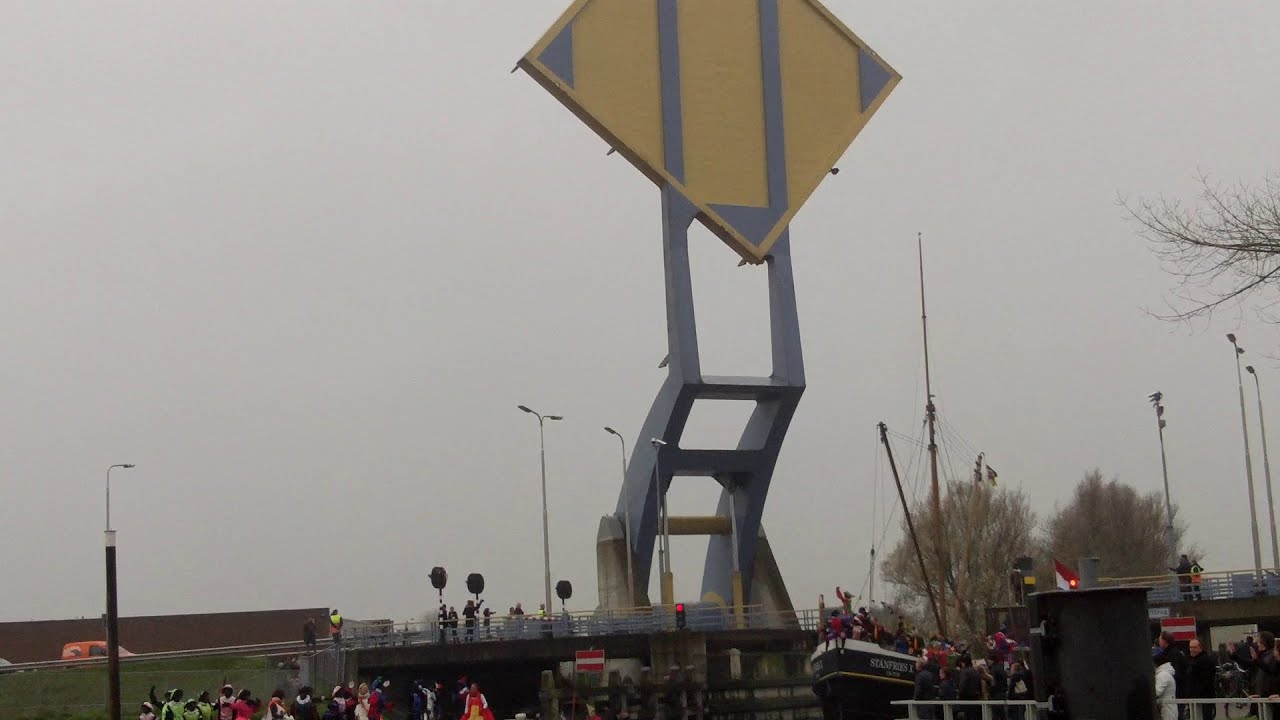Slauerhoffbrug / Slauerhoffbridge + Sinterklaas 2014