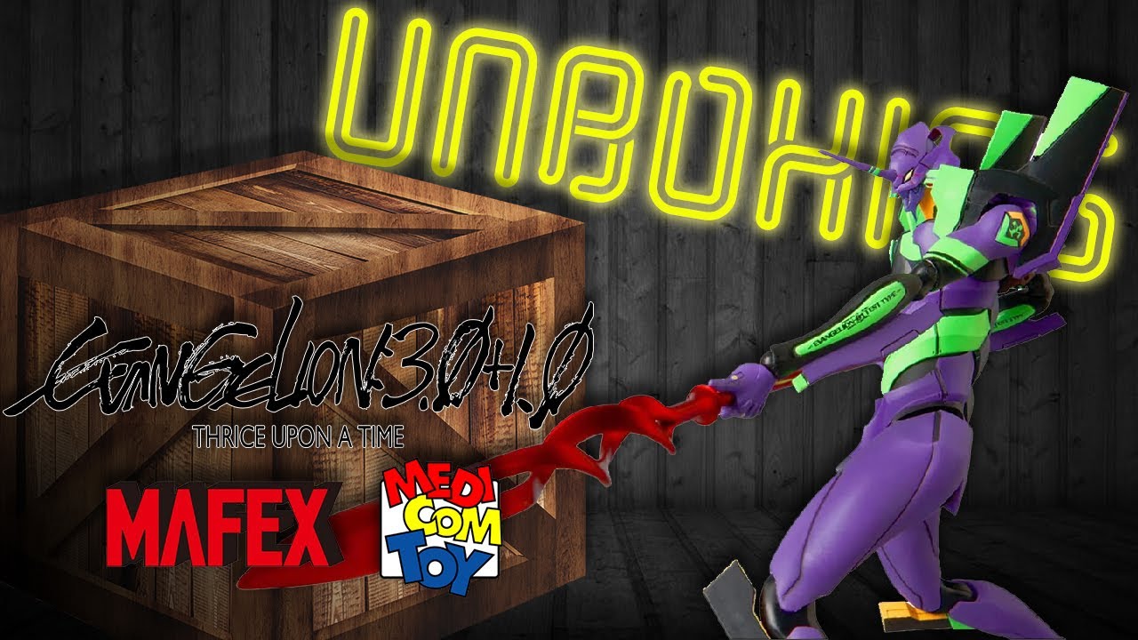 Unboxing - Rebuild of Evangelion EVA Unit-01 MAFEX No. 156 (2021 