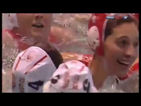 Firenze - Olympiacos 9-10 LEN Trophy Final (5/4/2014) - Highlights and Celebrations