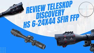 teleskop anti getar model tactical Discovery HS 6-24x44 sfir ffp Turet Nya super #tactical #turet