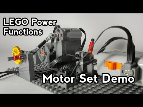 How To Use LEGO Power Functions! Power Functions Motor Set 8293 Tutorial # #LegoTechnic - YouTube