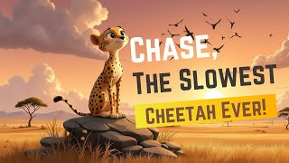 Chase, The Slowest Cheetah Ever! 🐆 | Inspiring Bedtime Story for Kids About Being Different