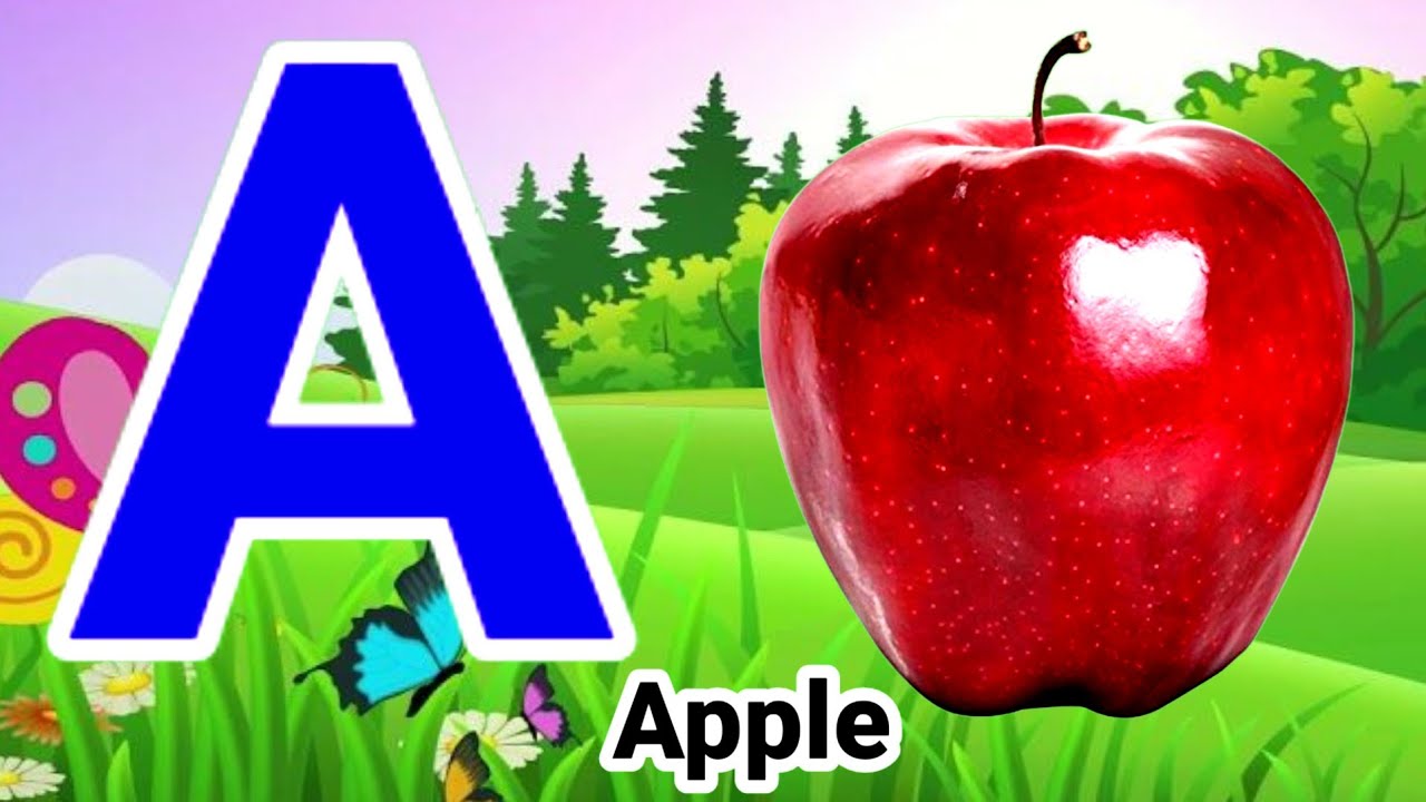 A For Apple B For Ball Nursery Rhymes I Abcd I Abcd Rhymes I Abc Kids ...