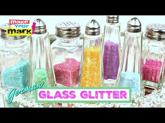 Glass Glitter DIY 