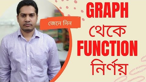 Identification of Function From Graph|| চিত্র থেকে ফাংশন নির্ণয়ের সহজ কৌশল