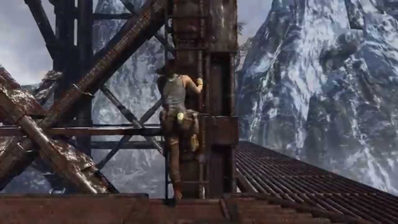 Tomb Raider (2013) Campaign PC Gameplay Walkthrough Part 7 Climbing