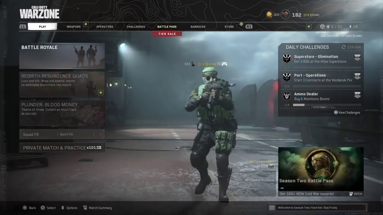 Call of duty WarZone|Solo Gameplay|Using the Ice Dragon Assult Rifle