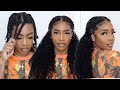 10 Minute Wig Install (NO FRONTAL or CLOSURE) Easy V Part Wig Install Ft Klaiyi Hair + GIVEAWAY