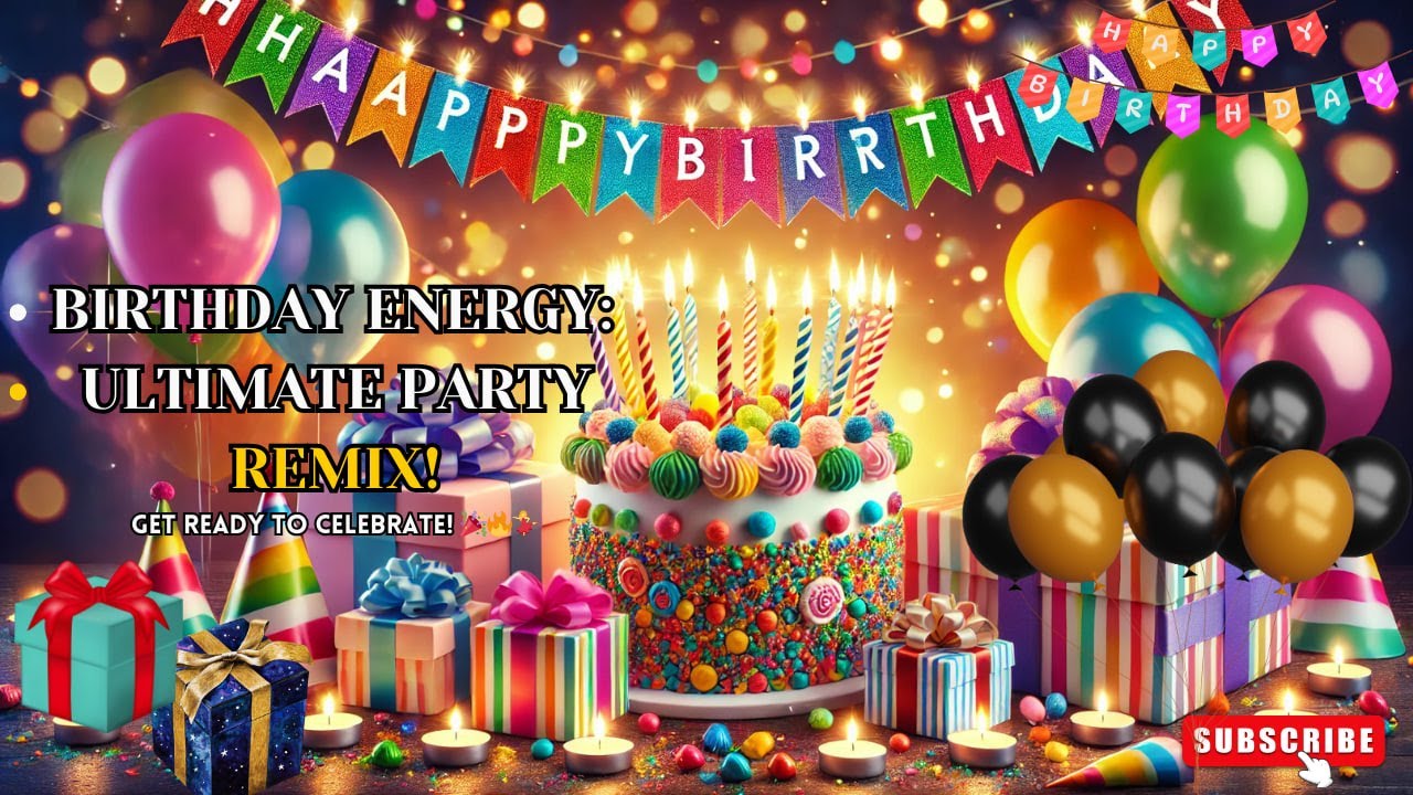 Birthday Energy: Ultimate Party Remix! | Get Ready to Celebrate! 🎉🔥 ...