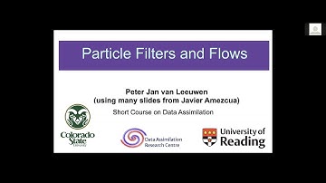 [Data Assimilation] L8: On particle filters and particle flow filters and smoother: towards fully ..