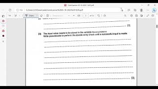 May June 2023 paper 2 Olevels 2210  paper Q4 validation verification