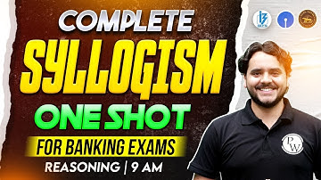 Bank Exams 2025-26 | Syllogism Reasoning One Shot | Reasoning by Vidhu Sir