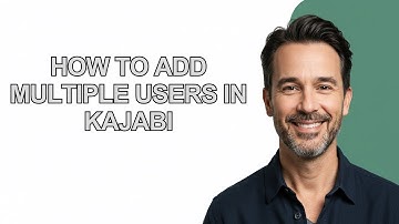 How to Add Multiple Users In Kajabi - KevinHowTo