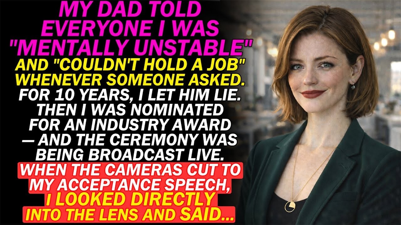 My Parents Told Everyone I Was  Mentally Unstable —Until I Won An Award On Live TV