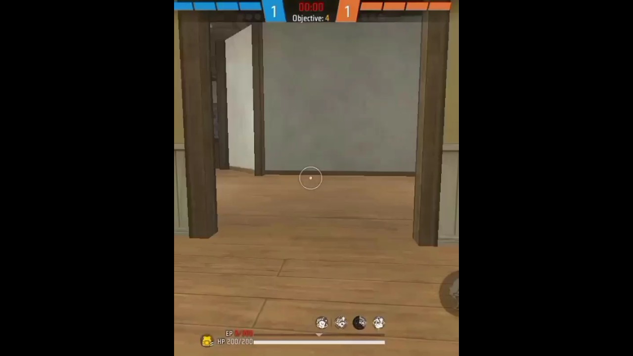 free fire 1VS 4 Newsherts