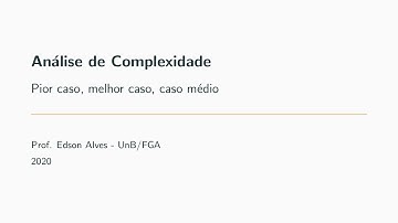Introdução à Programação Competitiva - Aula 04: Análise de Complexidade (Cálculo)