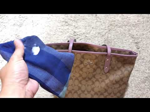 วีดีโอ: 6 วิธีทำความสะอาดกระเป๋าโค้ช