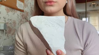 Князь Мелоежка 🤍 Хруст без микрофона 👋🏼 | #asmr