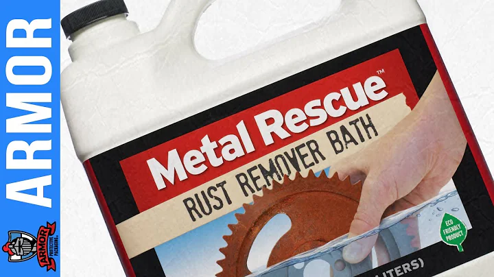 Remove Rust with Metal Rescue Rust Remover Bath from ARMOR