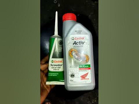 Honda Activa Gear Oil Change At Home In Just Rs70.#short #asrafauto #