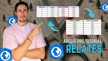 HOW TO DO A RELATE IN ARCGIS PRO TUTORIAL | RELATIONSHIPS BETWEEN LAYERS AND TABLES