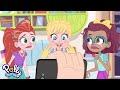 Polly Pocket &amp; Peaches Go Viral! | Season 3: Rainbow Funland Adventures | @PollyPocket