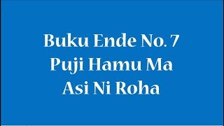 Download lagu Buku Ende No 7 Puji Hamu Ma Asi Ni Roha Buku Ende No 7 Puji Hamu Ma Asi Ni Roha