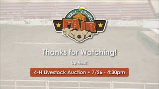 Hall County Fair | 4-H Beef Showmanship/Show