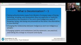 Webinar: Suzanne Methot on Decolonizing Our Relationships